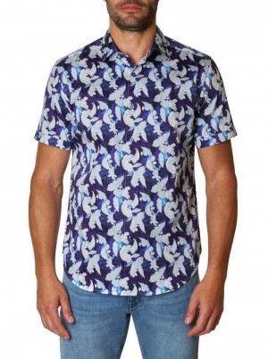 Robert Graham Alfaro Short Sleeve Woven Shirt Multi | 156LHFWEU