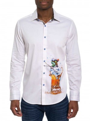 Robert Graham Apres-ski Long Sleeve Button Down Shirt Big Big | 372JRCPAQ