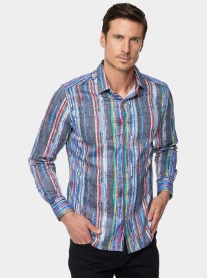 Robert Graham Baja Long Sleeve Button Down Shirt Multi | 240JTYLMS