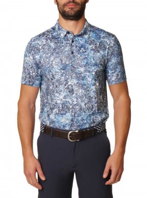 Robert Graham Beatty Polo Kék | 196FIPVAT
