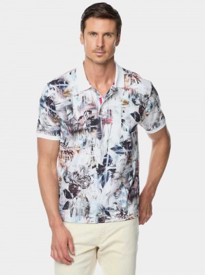 Robert Graham Iver Polo Fehér | 168TXOMGZ