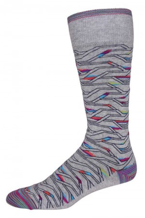 Robert Graham Montes Sock Szürke | 076XQLWZG