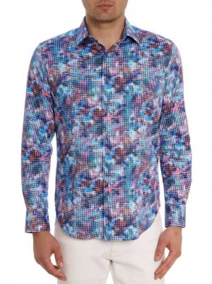 Robert Graham Outer Banks Long Sleeve Button Down Shirt Multi | 124PAJCWB