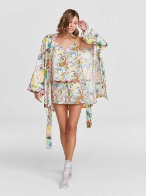 Robert Graham Paisley Robe Multi | 908VTBZHW