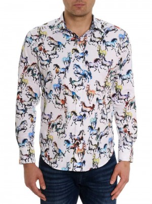 Robert Graham Thoroughbred Long Sleeve Button Down Shirt Multi | 245BQNDZF